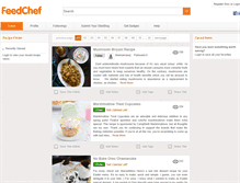 Tablet Screenshot of feedchef.com